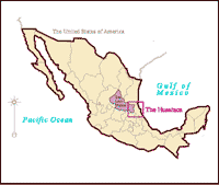 The Huasteca Region Map